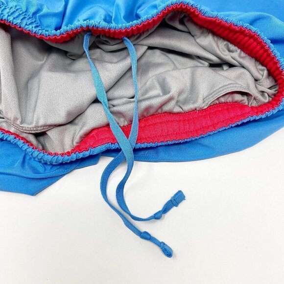 NIKE | Dri-Fit Blue & Pink Running Shorts 3" - Picture 7 of 10